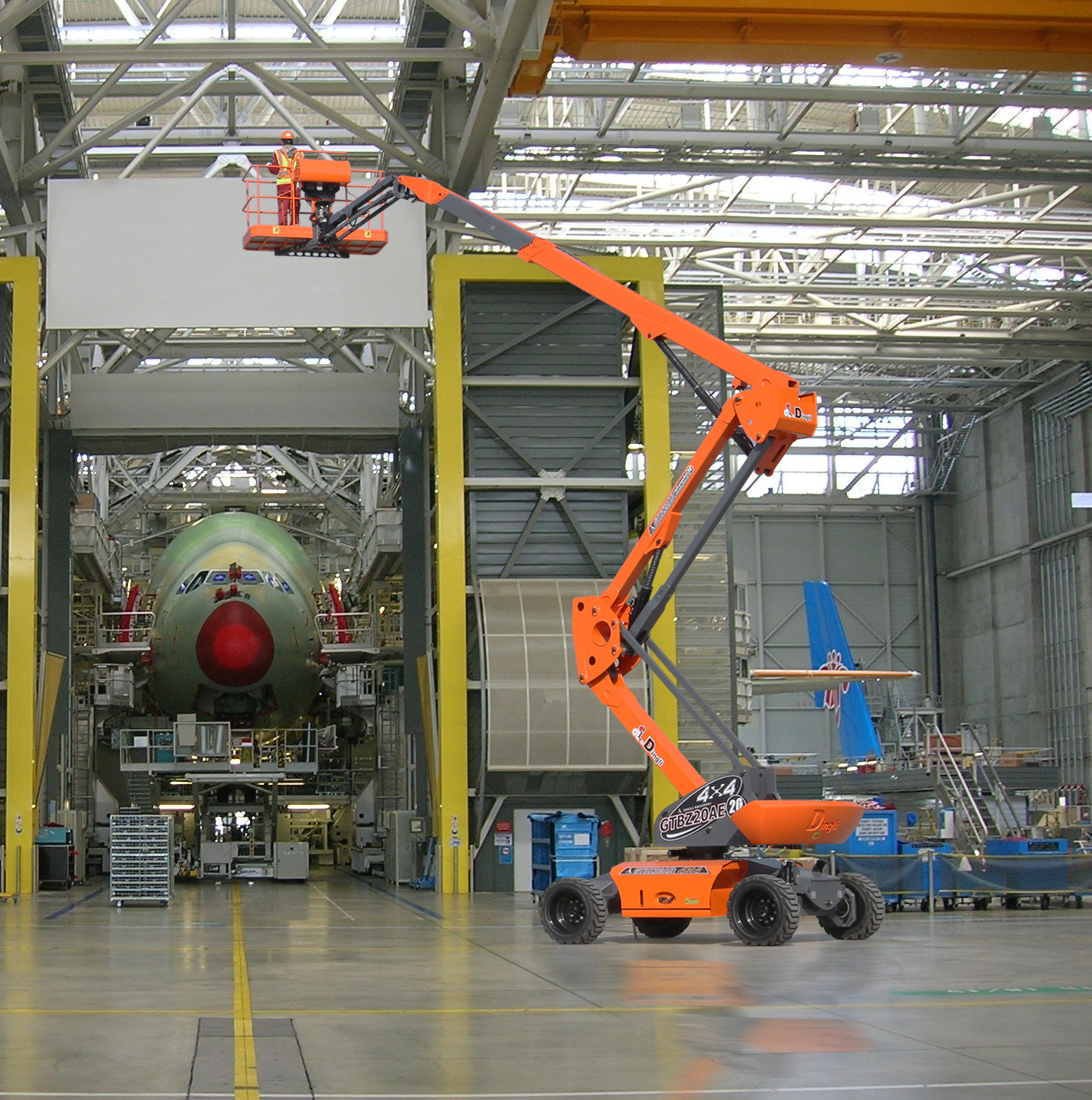 曲臂式高(gāo)空(kōng)作(zuò)業(yè)平台